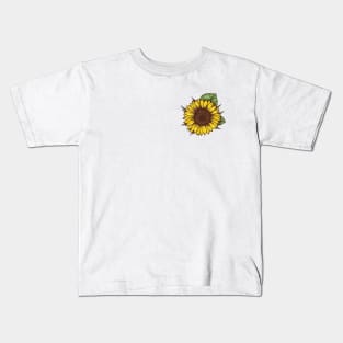 Vintage Sunflower Kids T-Shirt